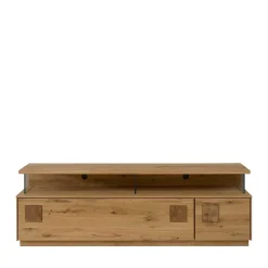 Wohnen Tv & Hifi-Möbel|Lowboards<Wildeiche TV Board mit 170 cm Breite - Millena