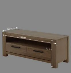 Wohnen Tv & Hifi-Möbel|Lowboards<Wildeiche TV Board teilmassiv - Sophia