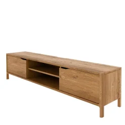 Wohnen Tv & Hifi-Möbel|Lowboards<Wildeiche TV Lowboard 200 cm breit - Laida