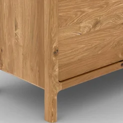 Wohnen Tv & Hifi-Möbel|Lowboards<Wildeiche TV Lowboard 200 cm breit - Laida