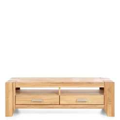 Wohnen Tv & Hifi-Möbel|Lowboards<Wildeiche TV Lowboard mit zwei Schubladen - Miarizia