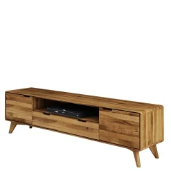 Wohnen Tv & Hifi-Möbel|Lowboards<Wildeiche TV Unterschrank mit Schublade - Eavy II