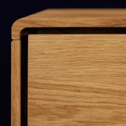 Wohnen Tv & Hifi-Möbel|Lowboards<Wildeiche TV Unterschrank mit Schublade - Eavy II