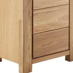 Wohnen Vitrinen<Wildeiche Vitrine teilmassiv - Sophia