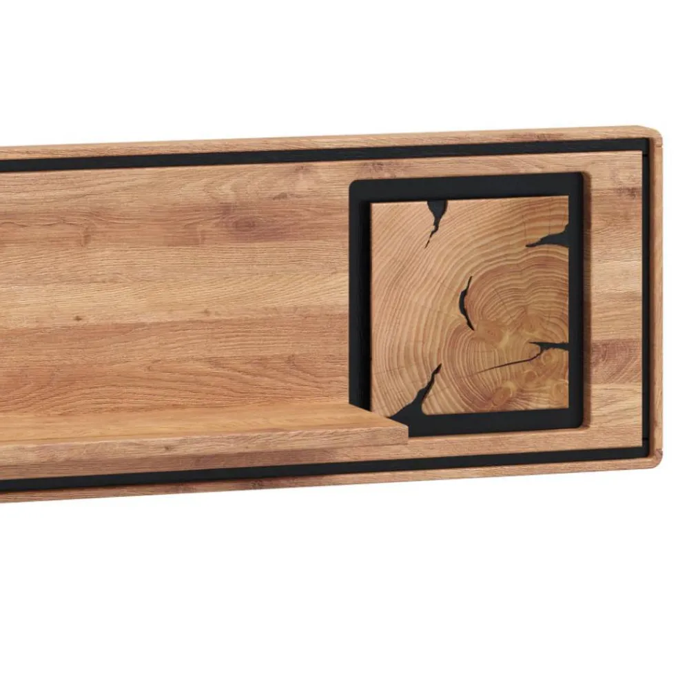Wohnen Regale<Wildeiche Wandboard mit Hirnholz Applikation - Shipper