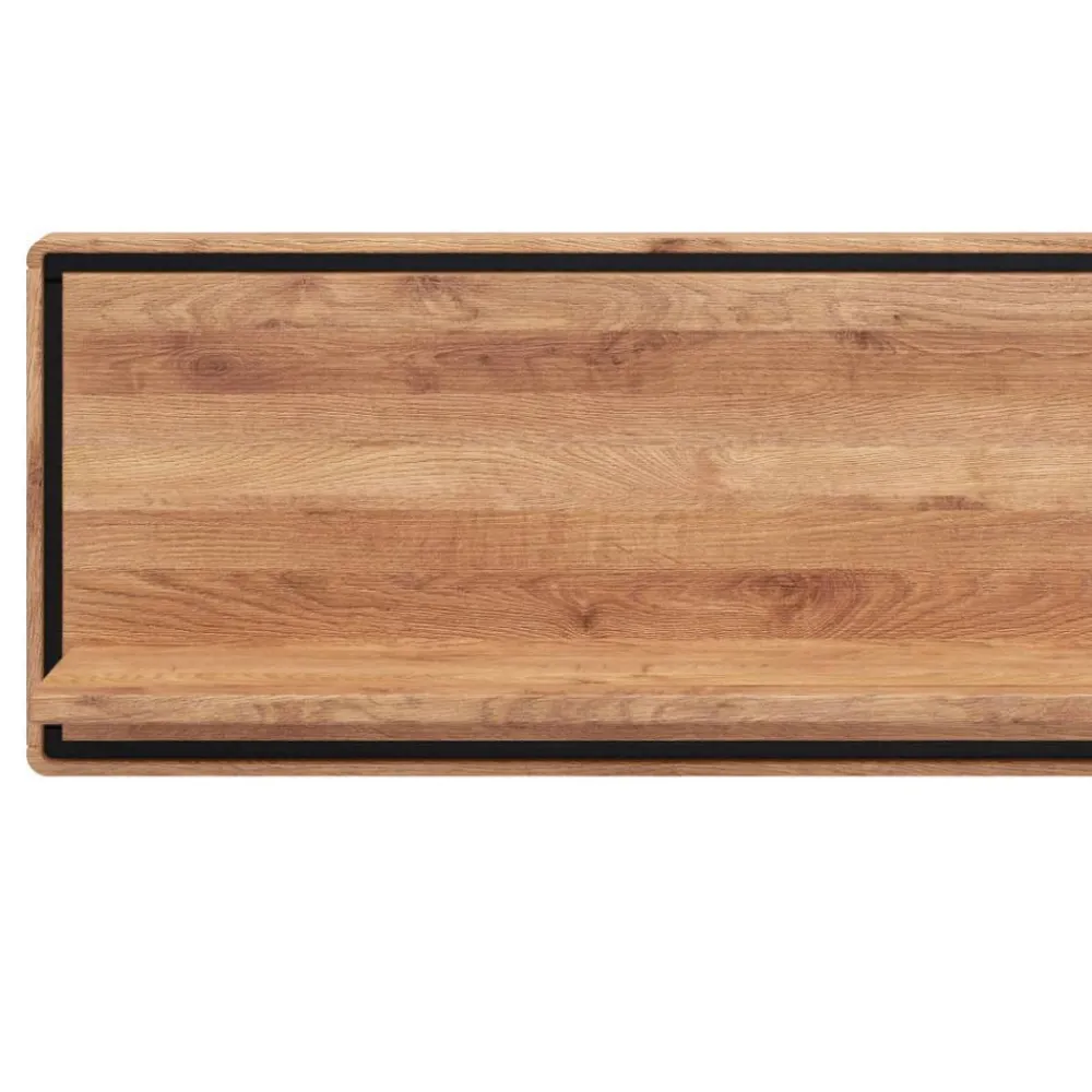 Wohnen Regale<Wildeiche Wandboard mit Hirnholz Applikation - Shipper