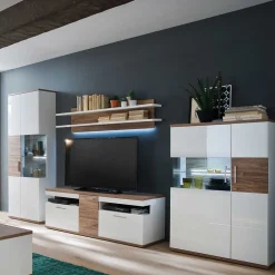 Wohnen Wohnwände<Wohnkombination 330 cm breit - Icadro (vierteilig)