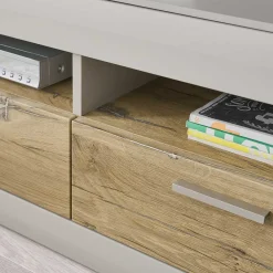 Wohnen Wohnwände<Wohnkombination Wohnwand Set - Lioscas (vierteilig)