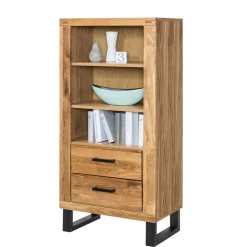 Wohnen Vitrinen<Wohnraum Regal mit 2 Schubladen - Arello
