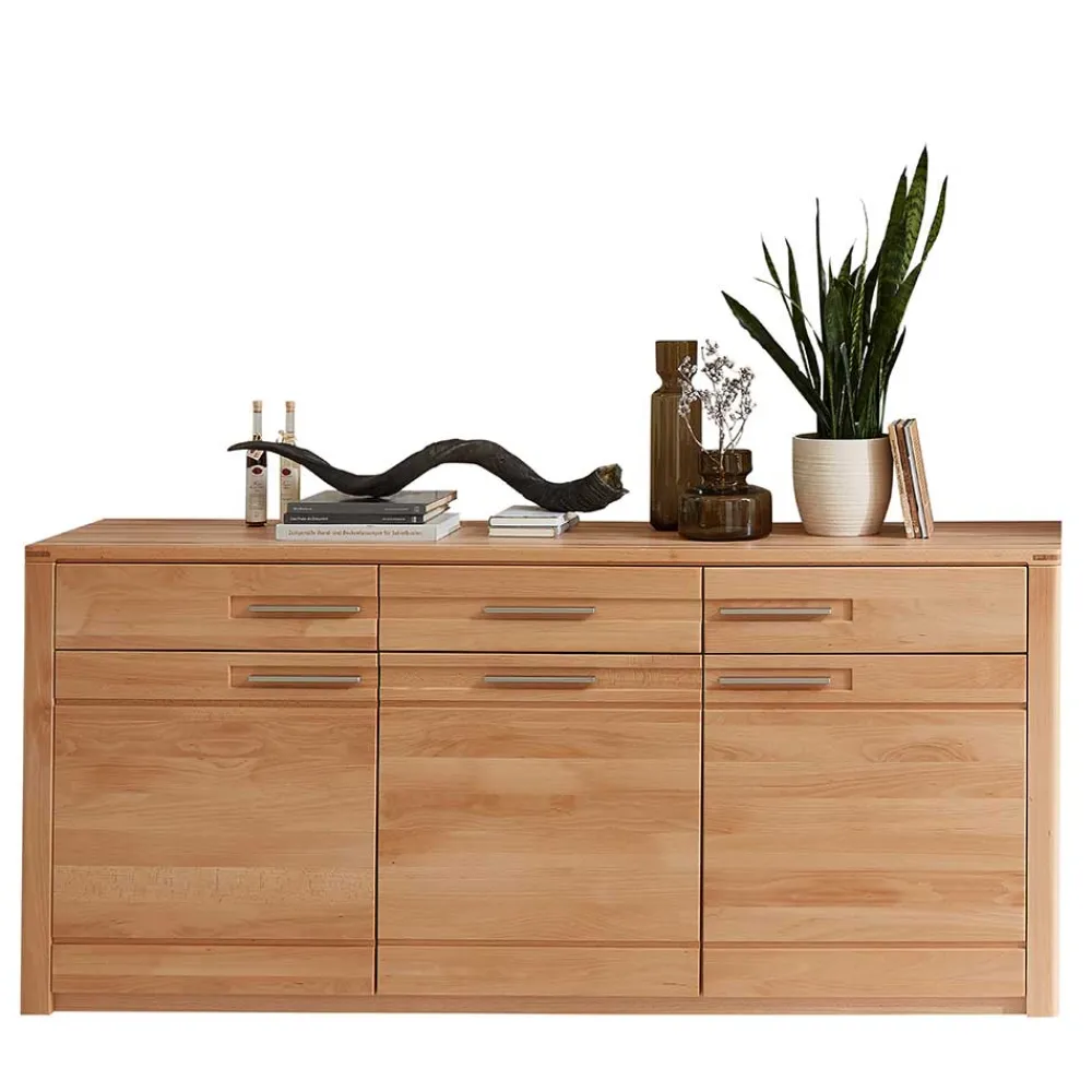 Wohnen Sideboards<Wohnraum Sideboard aus Kernbuche Massivholz - Amyonta
