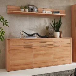 Wohnen Sideboards<Wohnraum Sideboard aus Kernbuche Massivholz - Amyonta