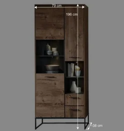 Wohnen Wohnwände<Wohnwand Designmöbel Set - Xindus (vierteilig)
