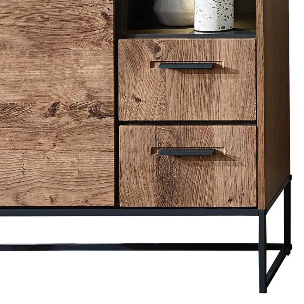 Wohnen Wohnwände<Wohnwand Designmöbel Set - Xindus (vierteilig)