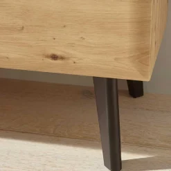 Wohnen Wohnwände<Wohnwand im Skandi Look Set - Olcian (dreiteilig)