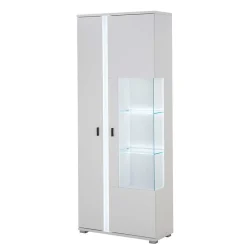 Wohnen Wohnwände<Wohnwand mit LED Licht Möbelset - Tirol (vierteilig)
