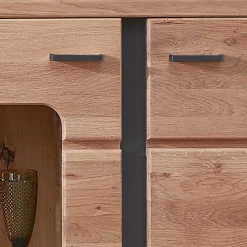 Wohnen Wohnwände<Wohnwandmöbel mit LED Beleuchtung - Mattadore (vierteilig)