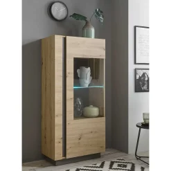 Wohnen Wohnwände<Wohnzimmer Anbauwand 270 cm breit - Lairian (vierteilig)