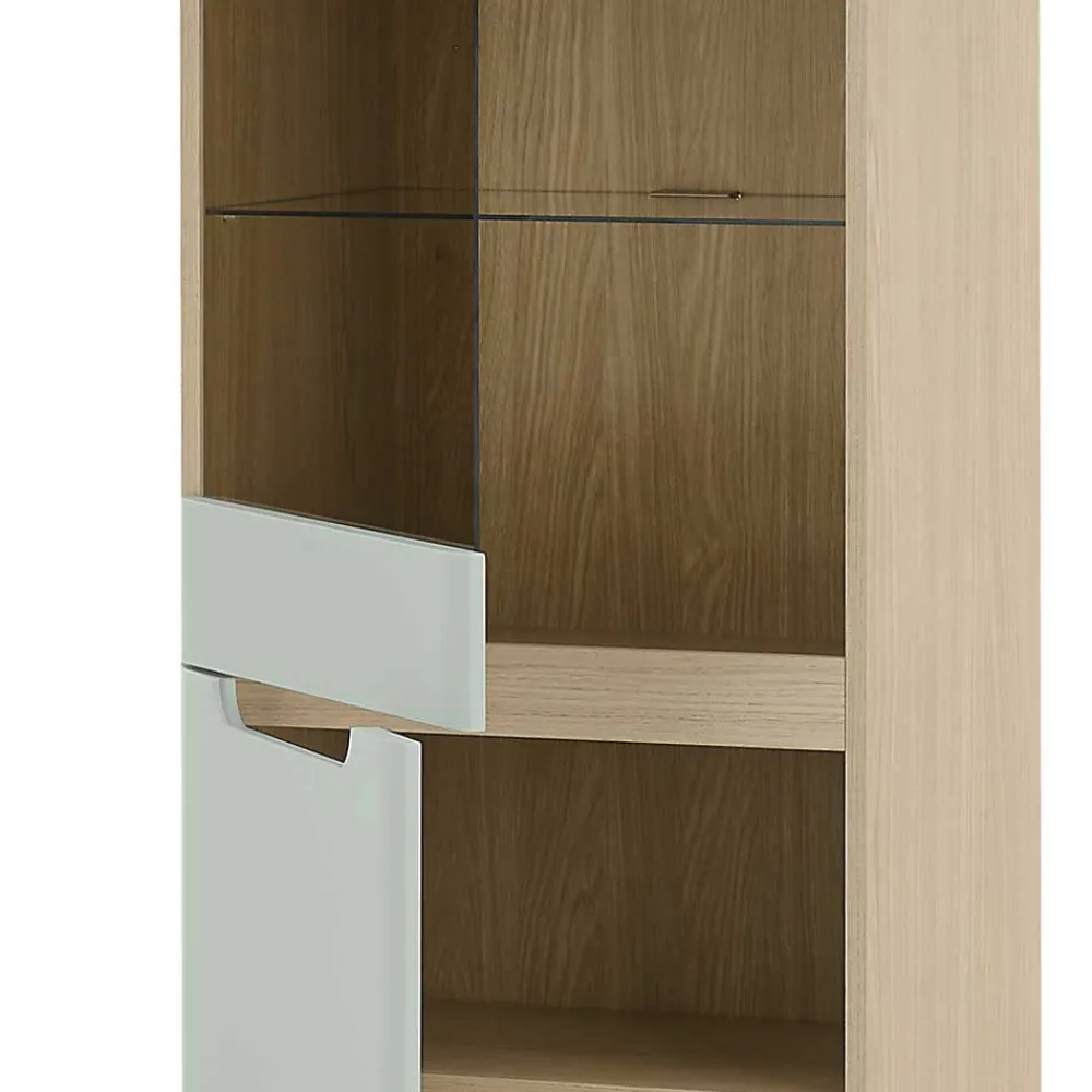 Wohnen Wohnwände<Wohnzimmer Anbauwand im Skandi Design - Armina (vierteilig)