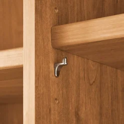 Wohnen Wohnwände<Wohnzimmer Anbauwand in Eiche - Brocus (dreiteilig)