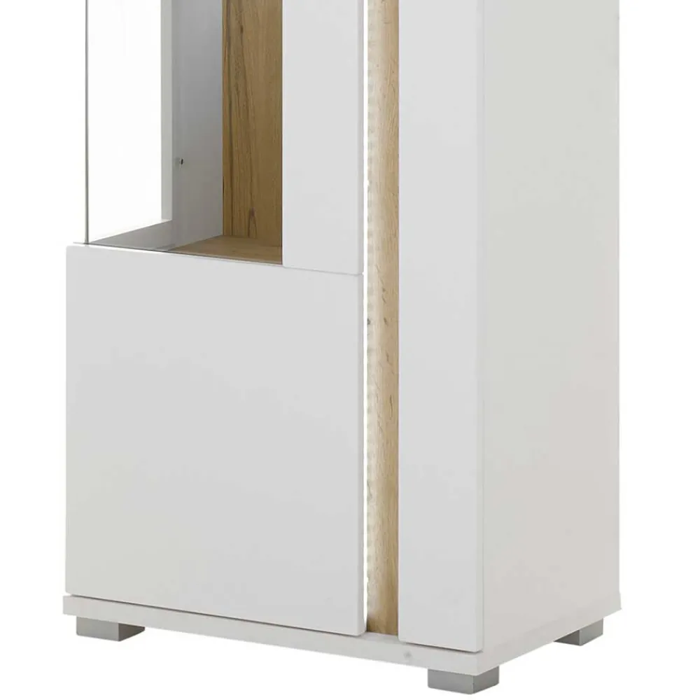Wohnen Wohnwände<Wohnzimmer Anbauwand Möbelset - Racelyn (vierteilig)