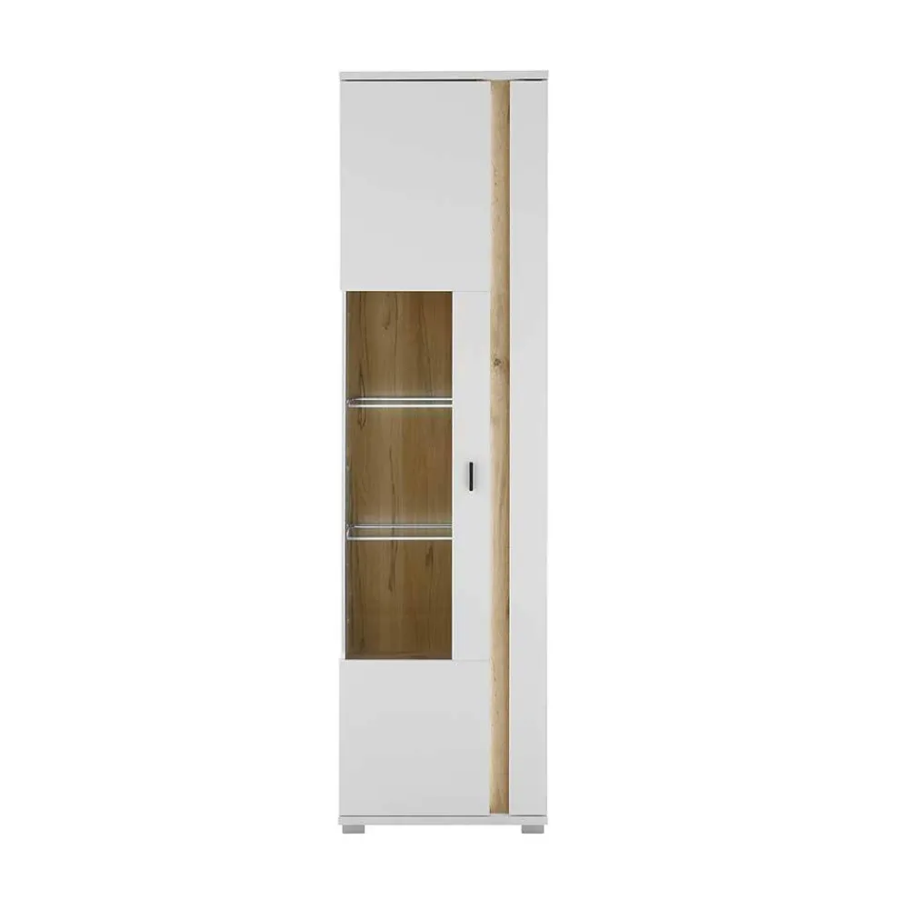 Wohnen Wohnwände<Wohnzimmer Anbauwand Möbelset - Racelyn (vierteilig)