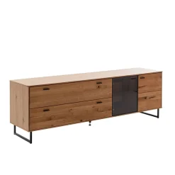 Wohnen Tv & Hifi-Möbel|Wohnwände<Wohnzimmer Anbauwand Möbel Set - Drinidad (dreiteilig)