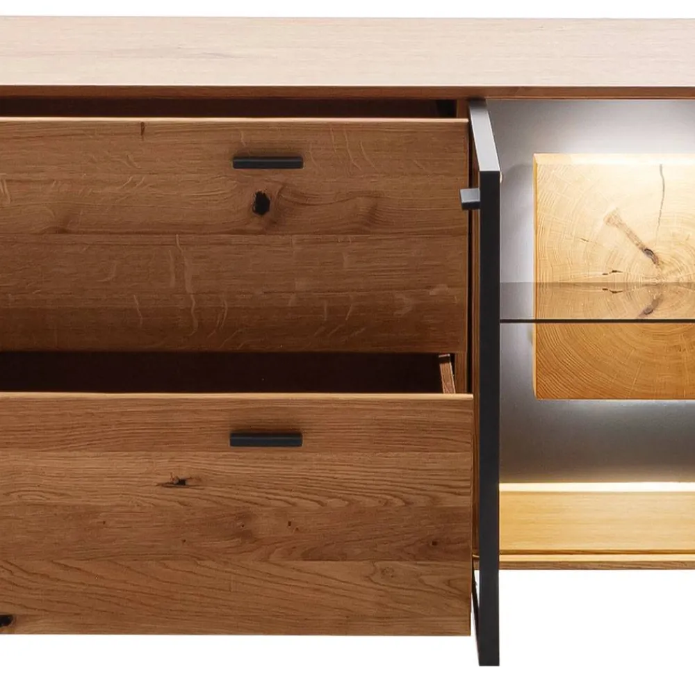 Wohnen Tv & Hifi-Möbel|Wohnwände<Wohnzimmer Anbauwand Möbel Set - Drinidad (dreiteilig)