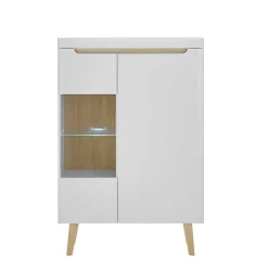 Wohnen Wohnwände<Wohnzimmer Anbauwand Möbel Kombi - Ginko (dreiteilig)