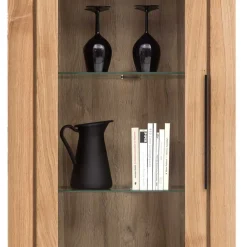 Wohnen Wohnwände<Wohnzimmer Anbauwand teilmassiv - Nelenia (vierteilig)