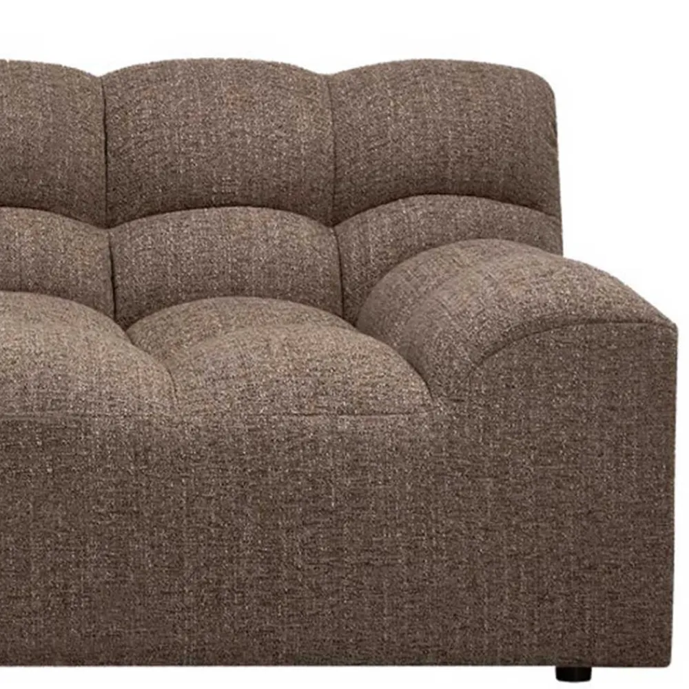 Wohnen Sofas<Wohnzimmer Couch in Dunkelbraun Melange - Annatto