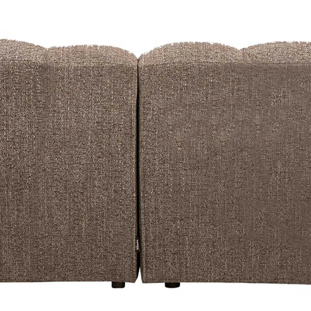 Wohnen Sofas<Wohnzimmer Couch in Dunkelbraun Melange - Annatto