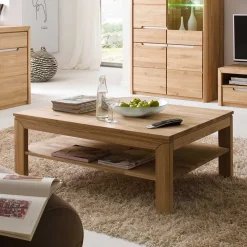 Wohnen Tische<Wohnzimmer Couchtisch Croconia aus Wildeiche Massivholz