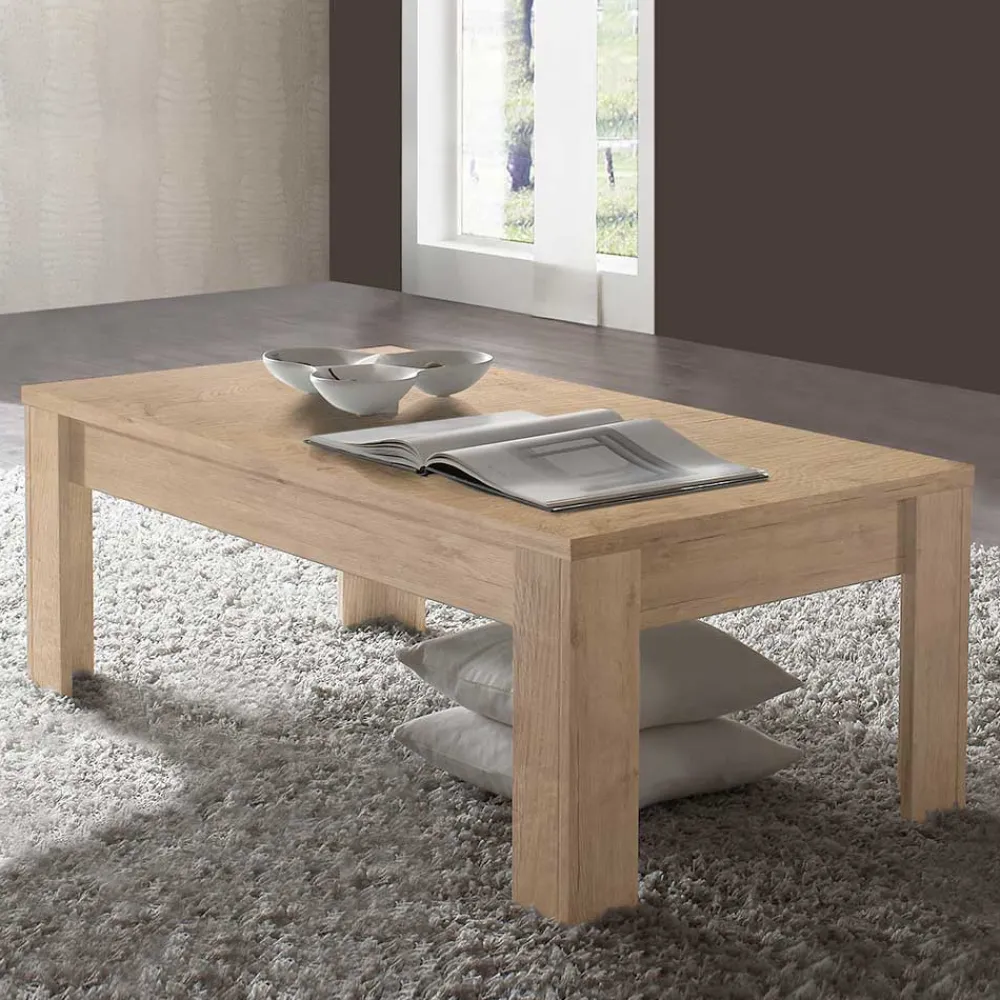 Wohnen Tische<Wohnzimmer Couchtisch im Eiche Dekor - Rodonda