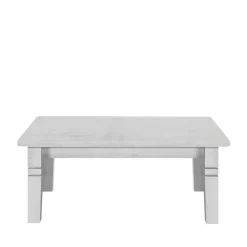Wohnen Tische<Wohnzimmer Couchtisch Onesti in Weiß Kiefer massiv