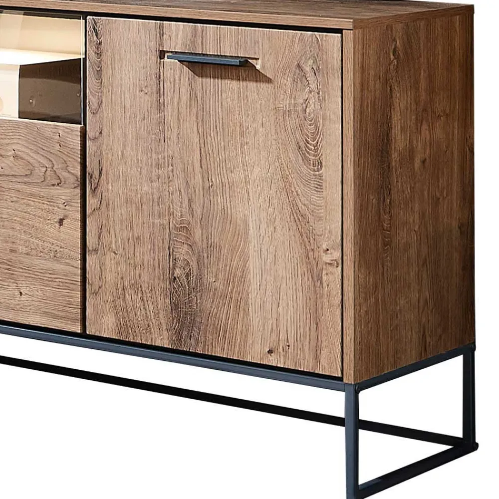 Wohnen Wohnwände<Wohnzimmer Design Wohnwand Möbelset - Xindus (vierteilig)