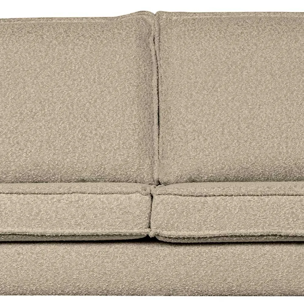 Wohnen Sofas<Wohnzimmer Ecksofa in Beige Boucle - Glamoure