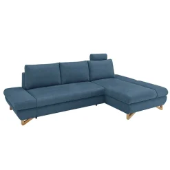Wohnen Sofas<Wohnzimmer Ecksofa in Blau - Baonga