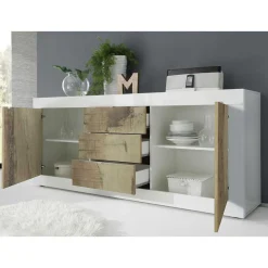Wohnen Wohnwände<Wohnzimmer Highboard & Sideboard - Olvenion (zweiteilig)
