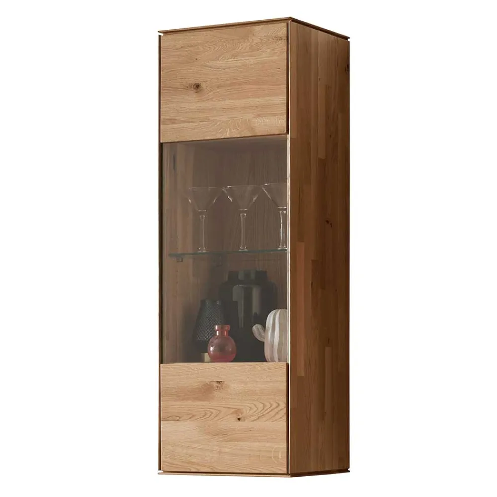 Wohnen Vitrinen<Wohnzimmer Hängeschrank mit Glas - Sinta