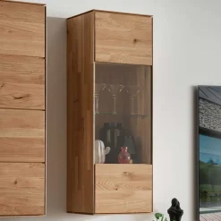 Wohnen Vitrinen<Wohnzimmer Hängeschrank mit Glas - Sinta
