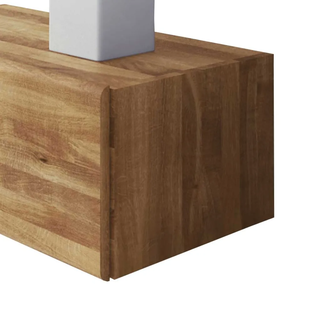 Wohnen Schränke<Wohnzimmer Hängeschrank Vaskov mit Klappe