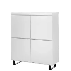 Wohnen Wohnwände<Wohnzimmer Kommoden Set modern - Atela (vierteilig)