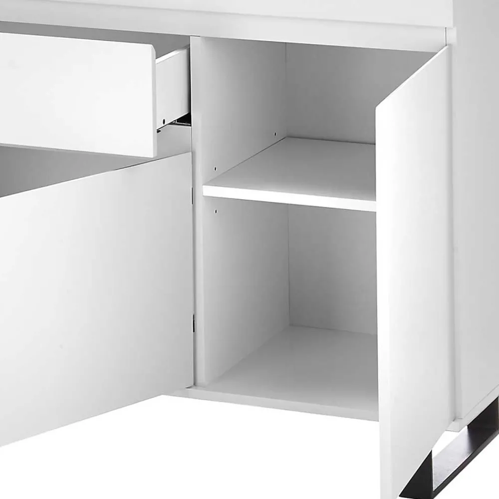 Wohnen Wohnwände<Wohnzimmer Kommoden Set modern - Atela (vierteilig)