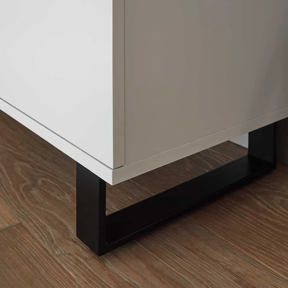 Wohnen Wohnwände<Wohnzimmer Kommoden Set modern - Atela (vierteilig)