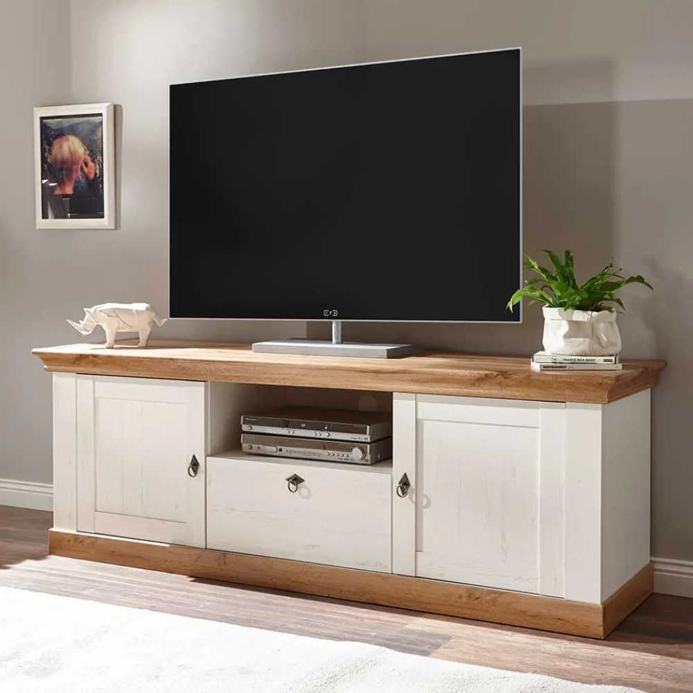 Wohnen Wohnwände<Wohnzimmer Landhausmöbel Set - Diatara (sechsteilig)