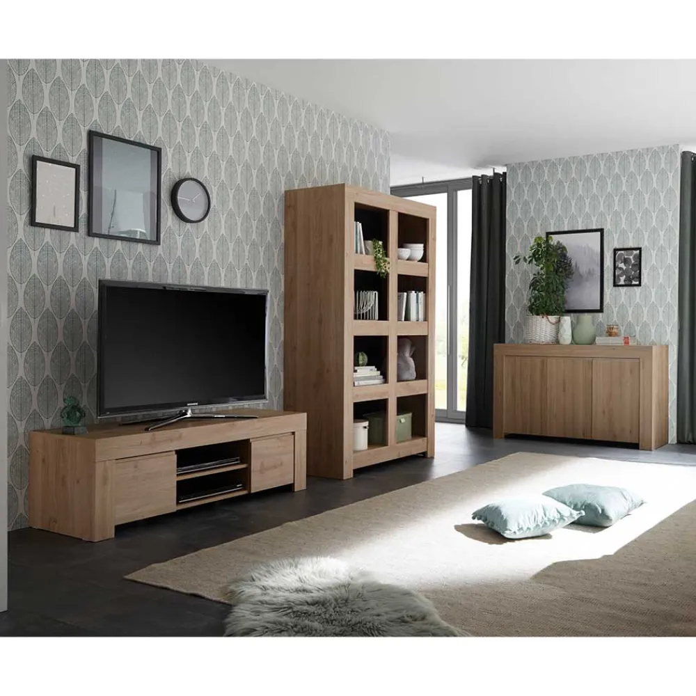 Wohnen Wohnwände<Wohnzimmer Möbel Kombination - Karika (dreiteilig)