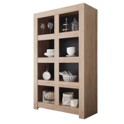 Wohnen Wohnwände<Wohnzimmer Möbel Kombination - Karika (dreiteilig)