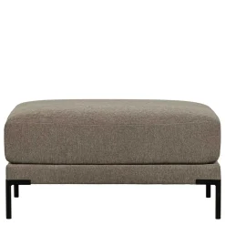 Wohnen Hocker<Wohnzimmer Polsterhocker in Taupe - Birte