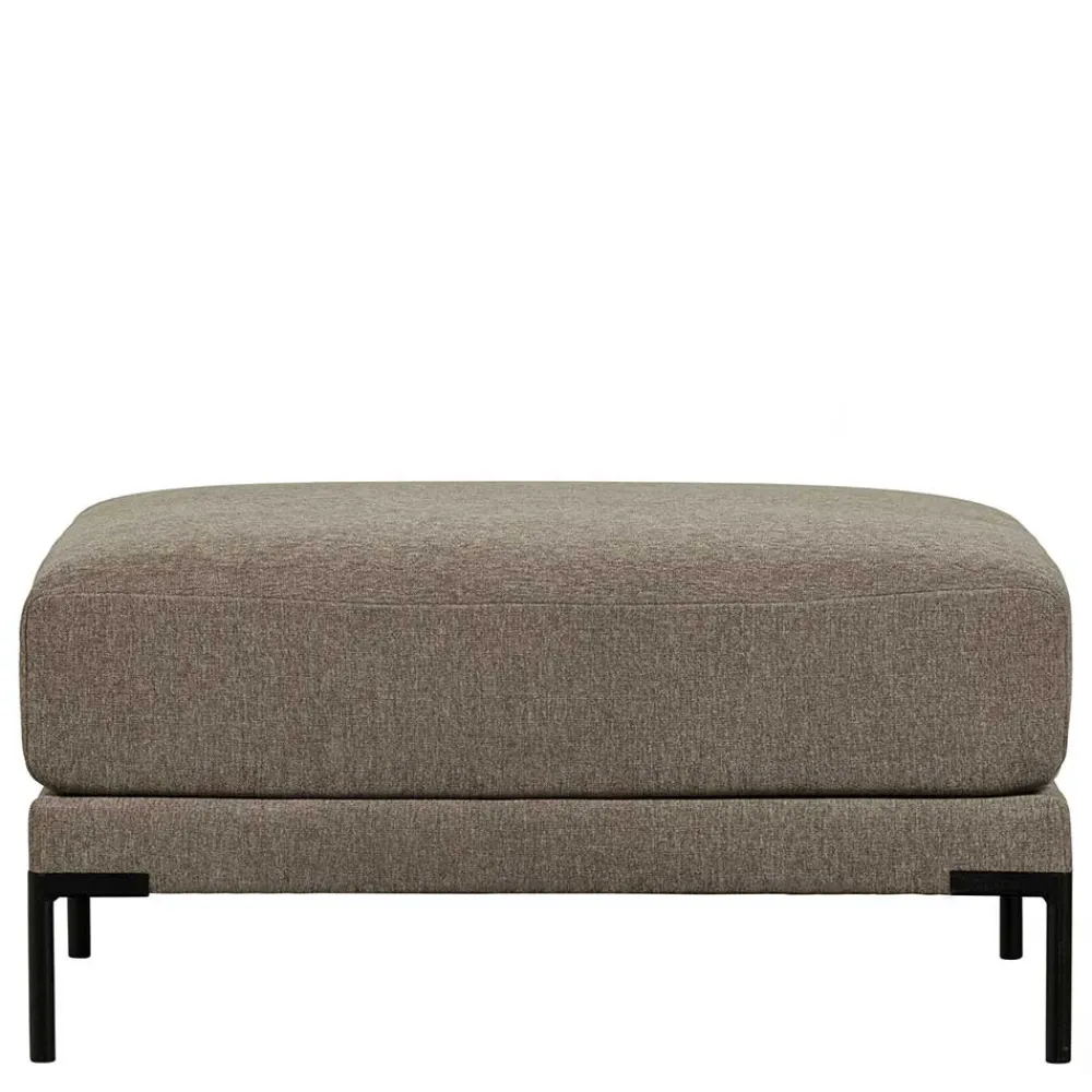 Wohnen Hocker<Wohnzimmer Polsterhocker in Taupe - Birte