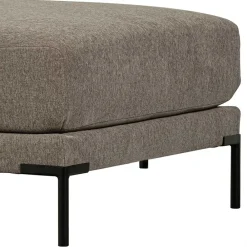 Wohnen Hocker<Wohnzimmer Polsterhocker in Taupe - Birte